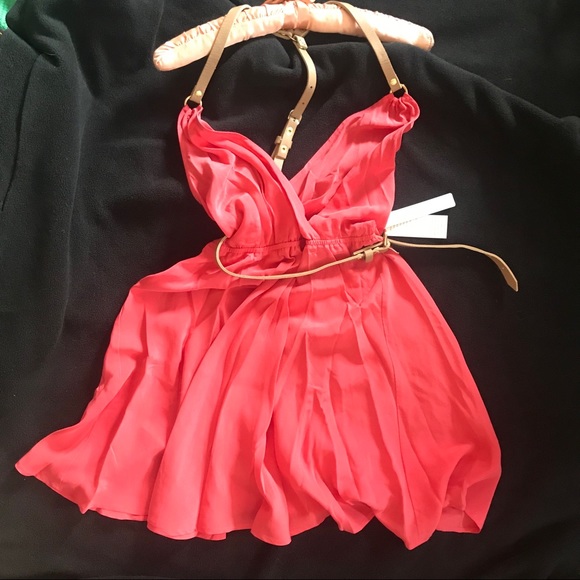 🆕 Twelfth Street 🌺 Pink Silk Cocktail Dress - Picture 6 of 6